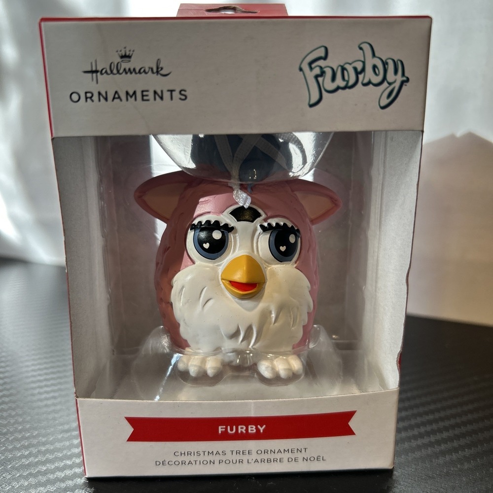 Hallmark‎ Hasbro Furby Christmas Ornament, Gifts for Kids Pink, Purple
